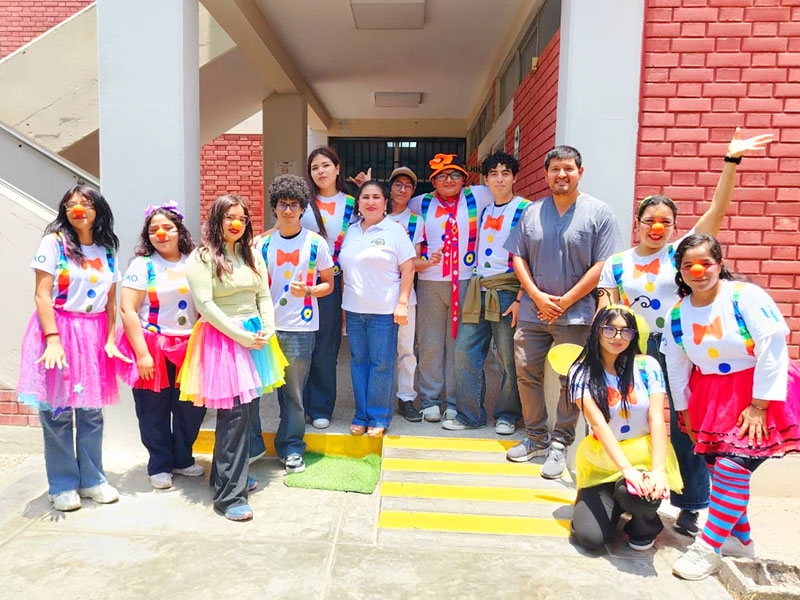 Naranja Clown UPAO promueve la salud emocional